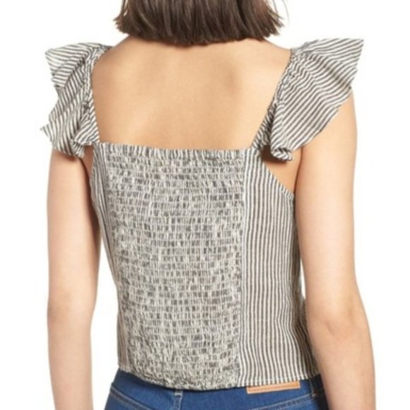 BP. Ruffle Neck Top P1 - Picture 2 of 7